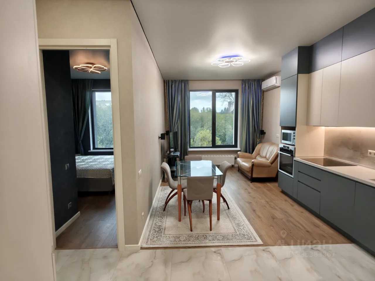 1-комнатная квартира, 45,4 м² — фотография 2