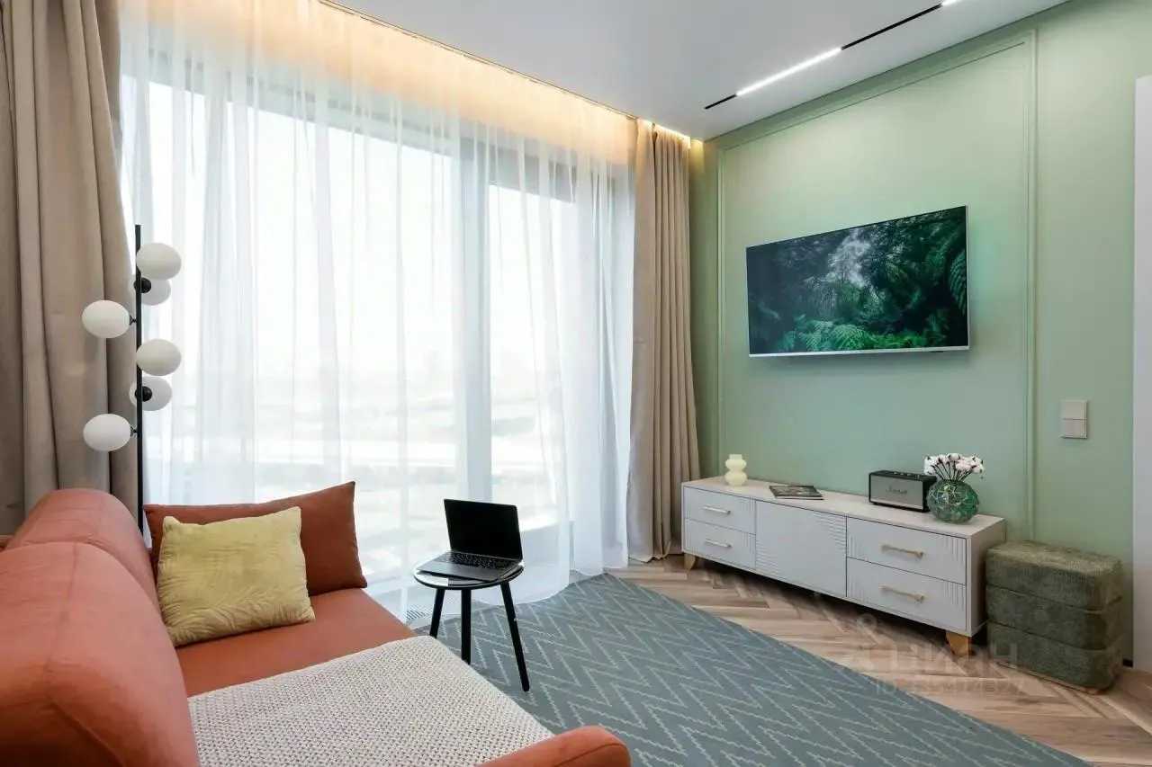 1-комнатная квартира, 38,3 м²