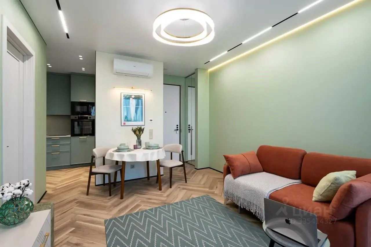 1-комнатная квартира, 38,3 м² — фотография 3