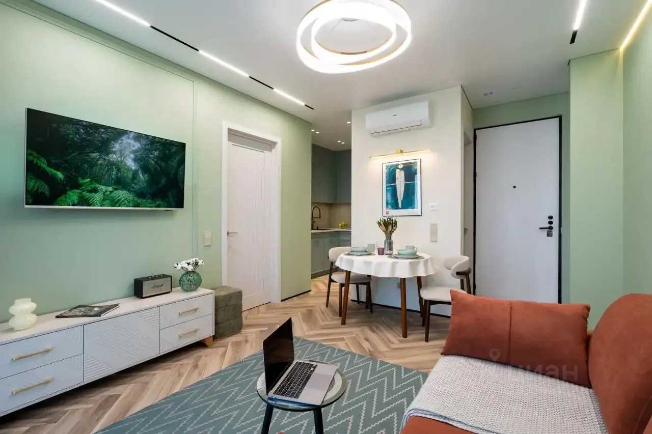 1-комнатная квартира, 38,3 м² — фотография 2