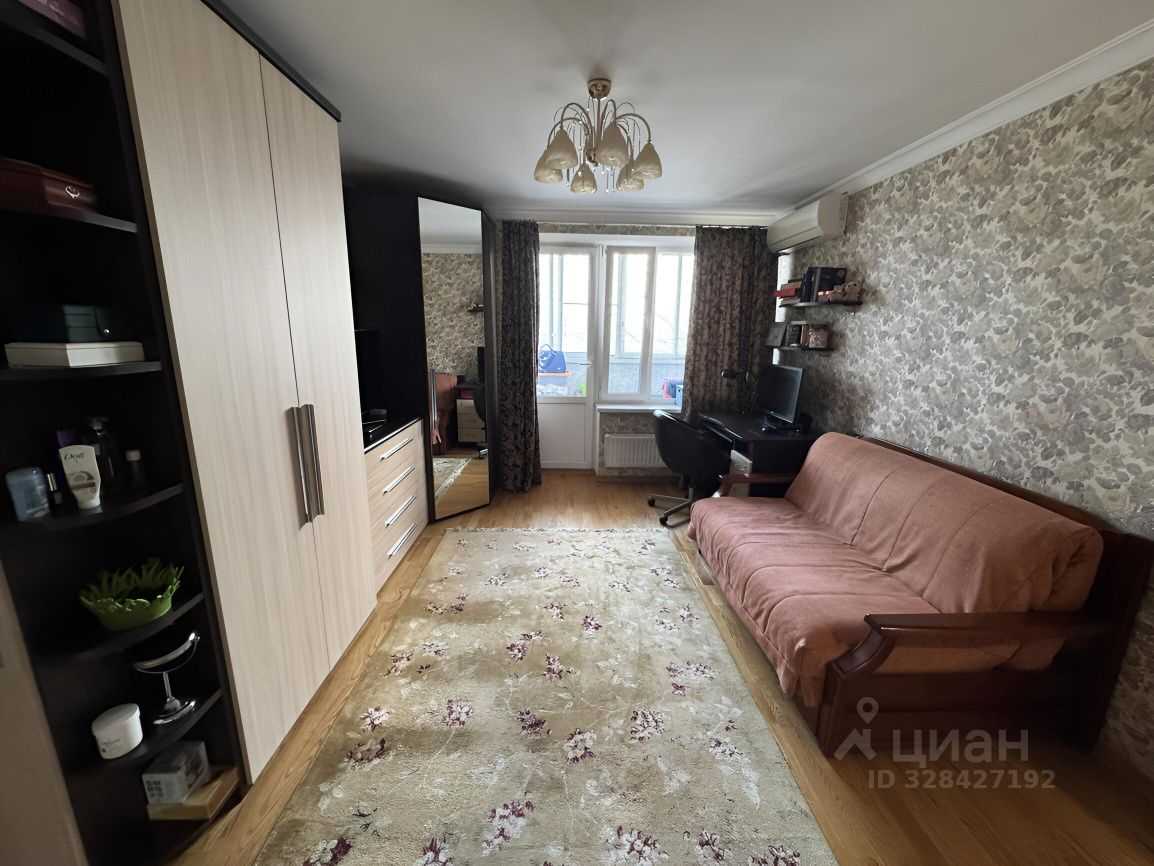 1-комнатная квартира, 37 м²