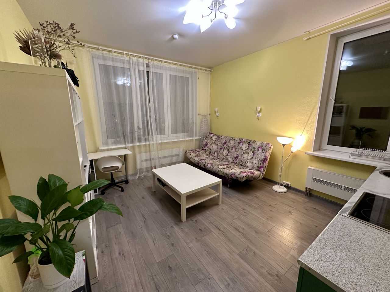 1-комнатная квартира, 35 м²