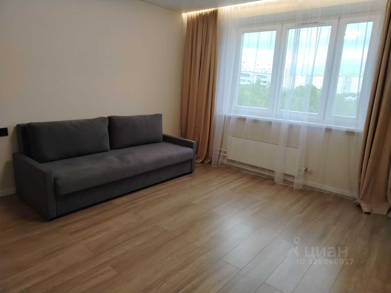 1-комнатная квартира, 37,8 м² — фотография 2