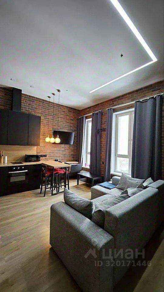 1-комнатная квартира, 34 м²