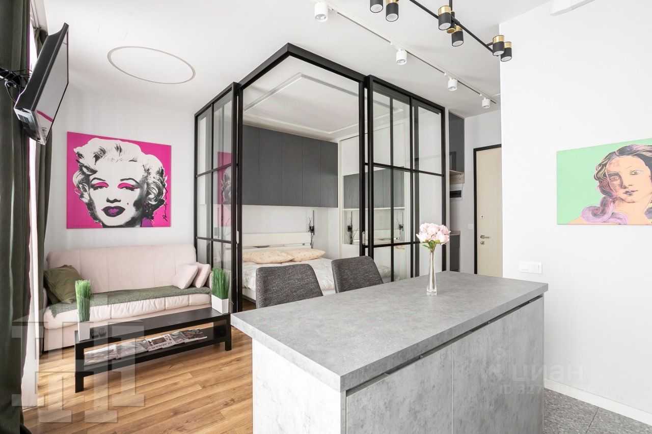 1-комнатная квартира, 35 м²