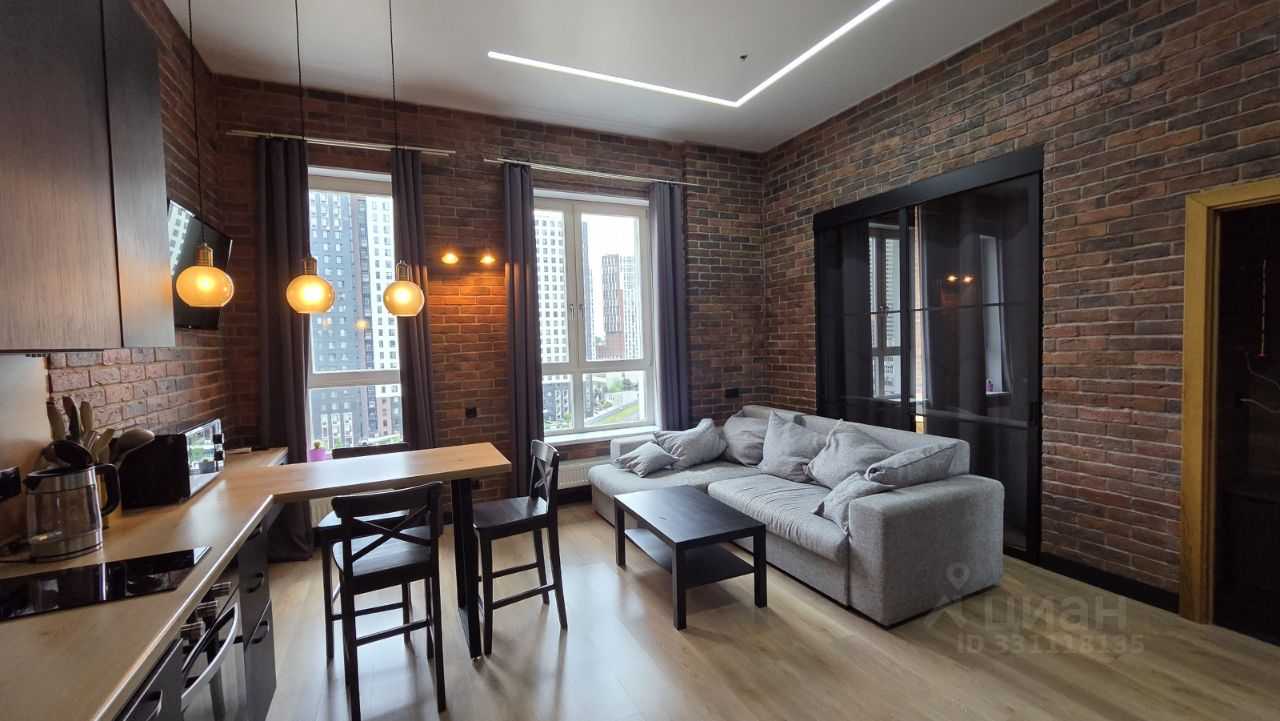 1-комнатная квартира, 38 м²