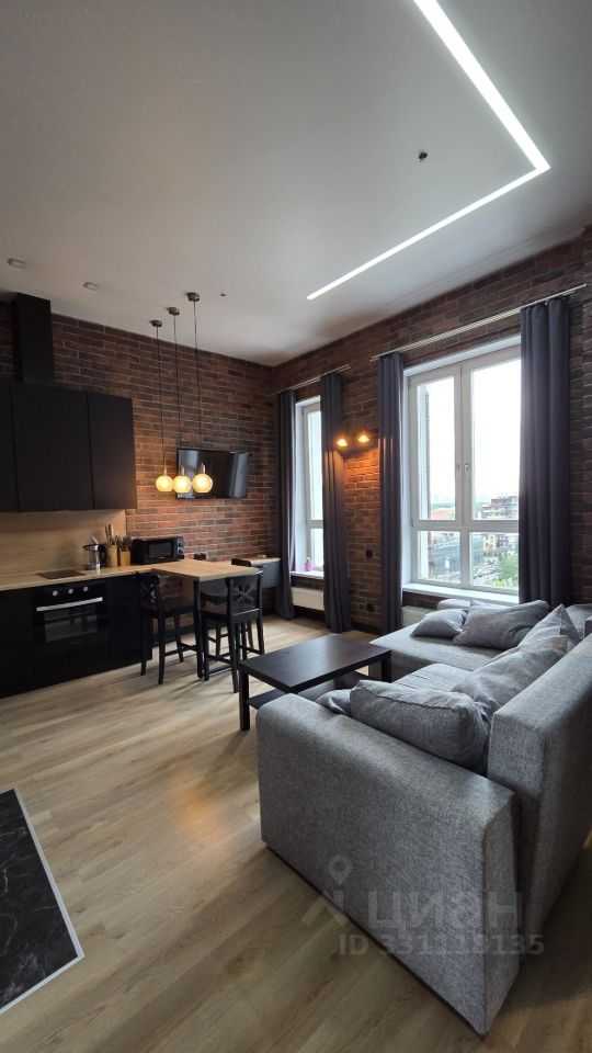 1-комнатная квартира, 38 м² — фотография 2