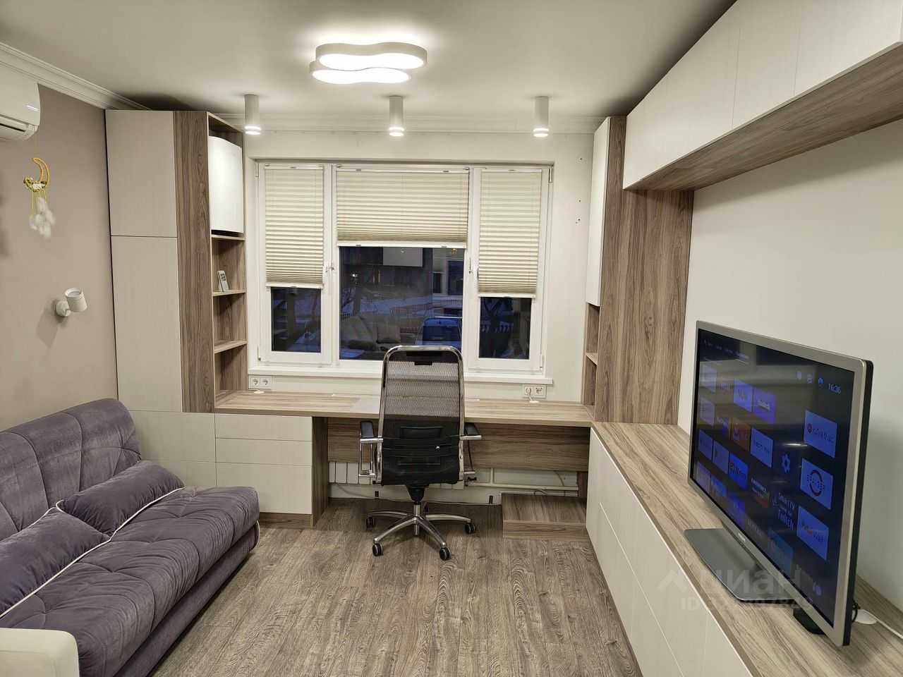 1-комнатная квартира, 37,1 м²