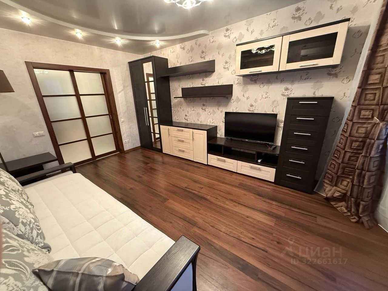 1-комнатная квартира, 36,8 м²