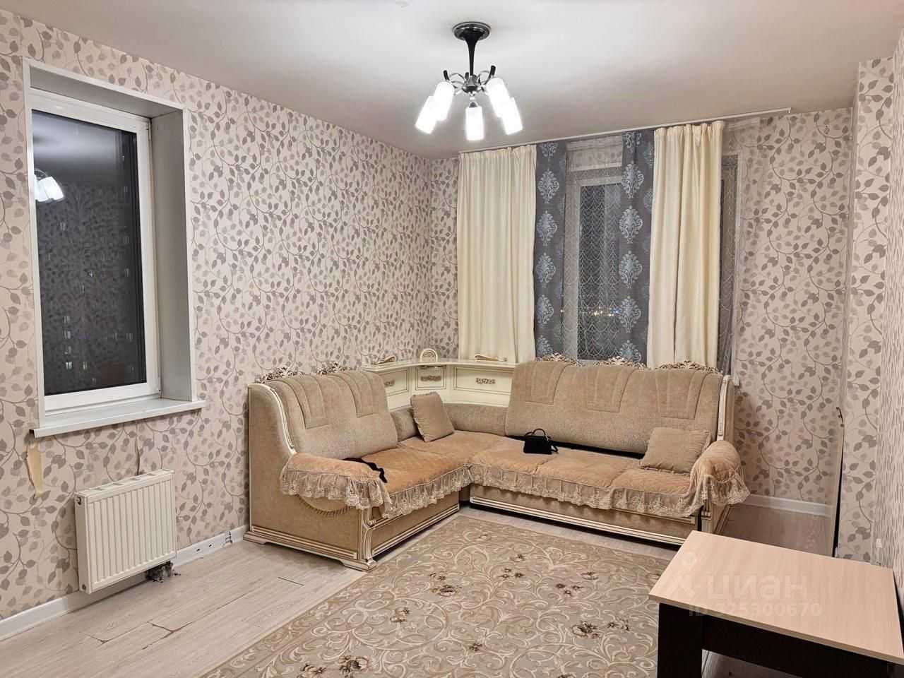 2-комнатная квартира, 55,4 м²