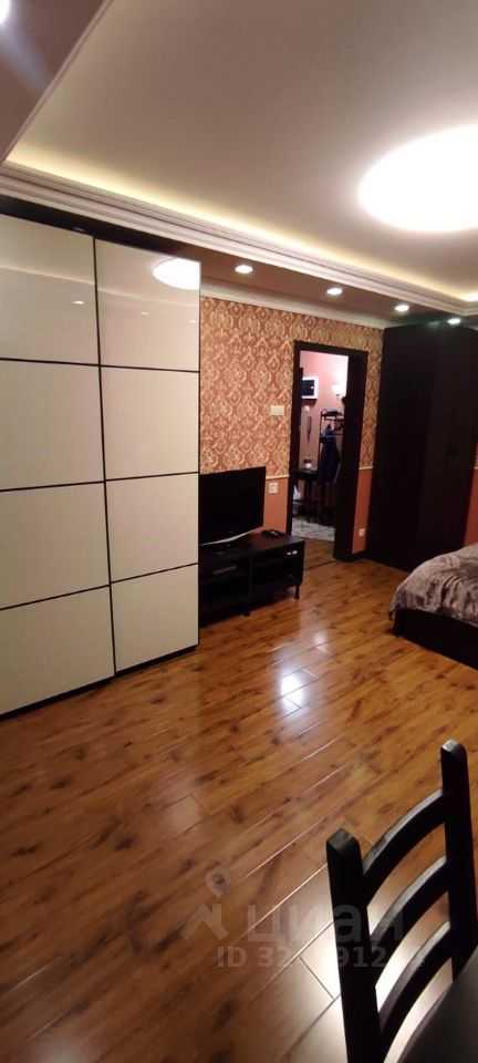1-комнатная квартира, 37,8 м²