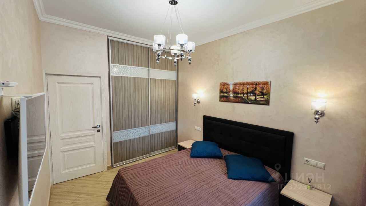 1-комнатная квартира, 53 м²