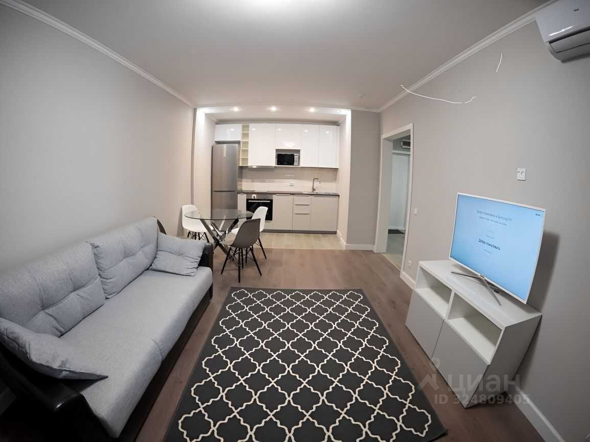 2-комнатная квартира, 55 м² — фотография 2