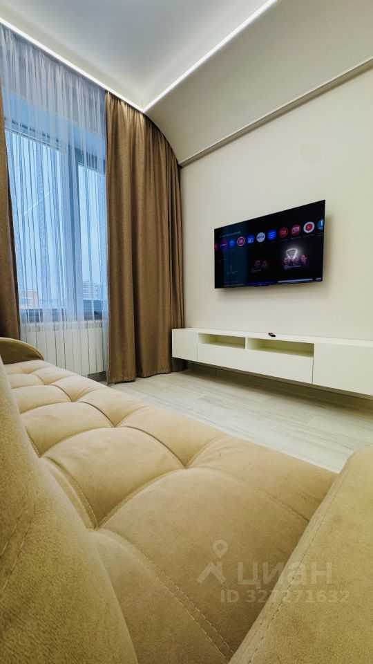 1-комнатная квартира, 45 м²