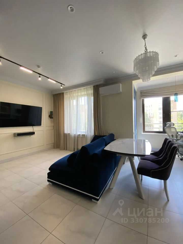 1-комнатная квартира, 47,5 м²