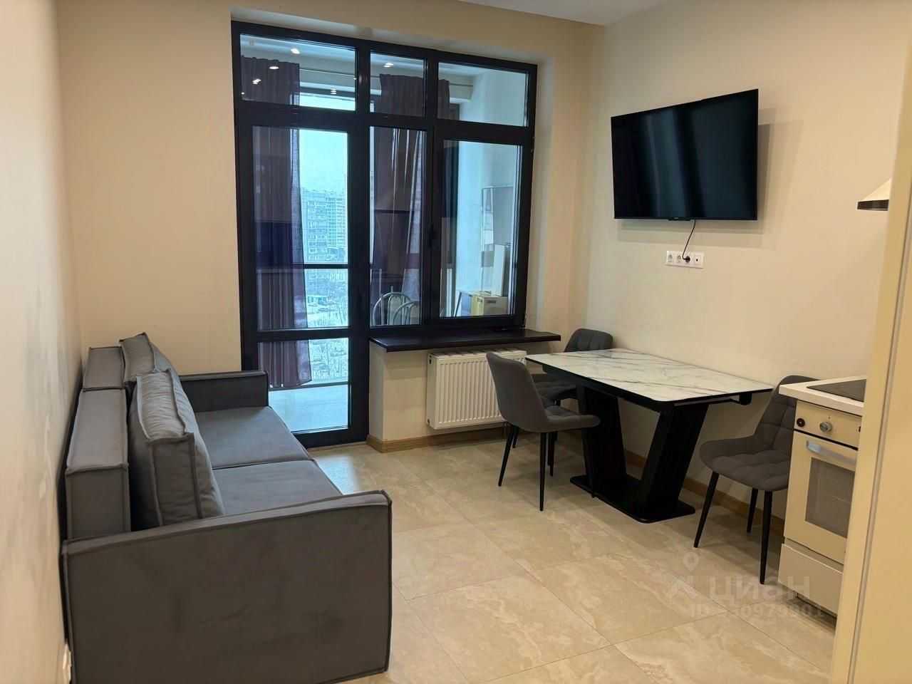 1-комнатная квартира, 45 м²