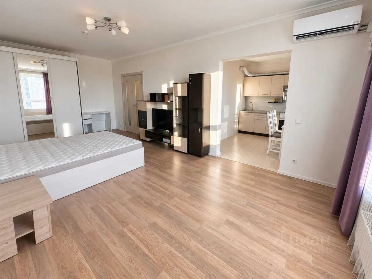 1-комнатная квартира, 48 м²
