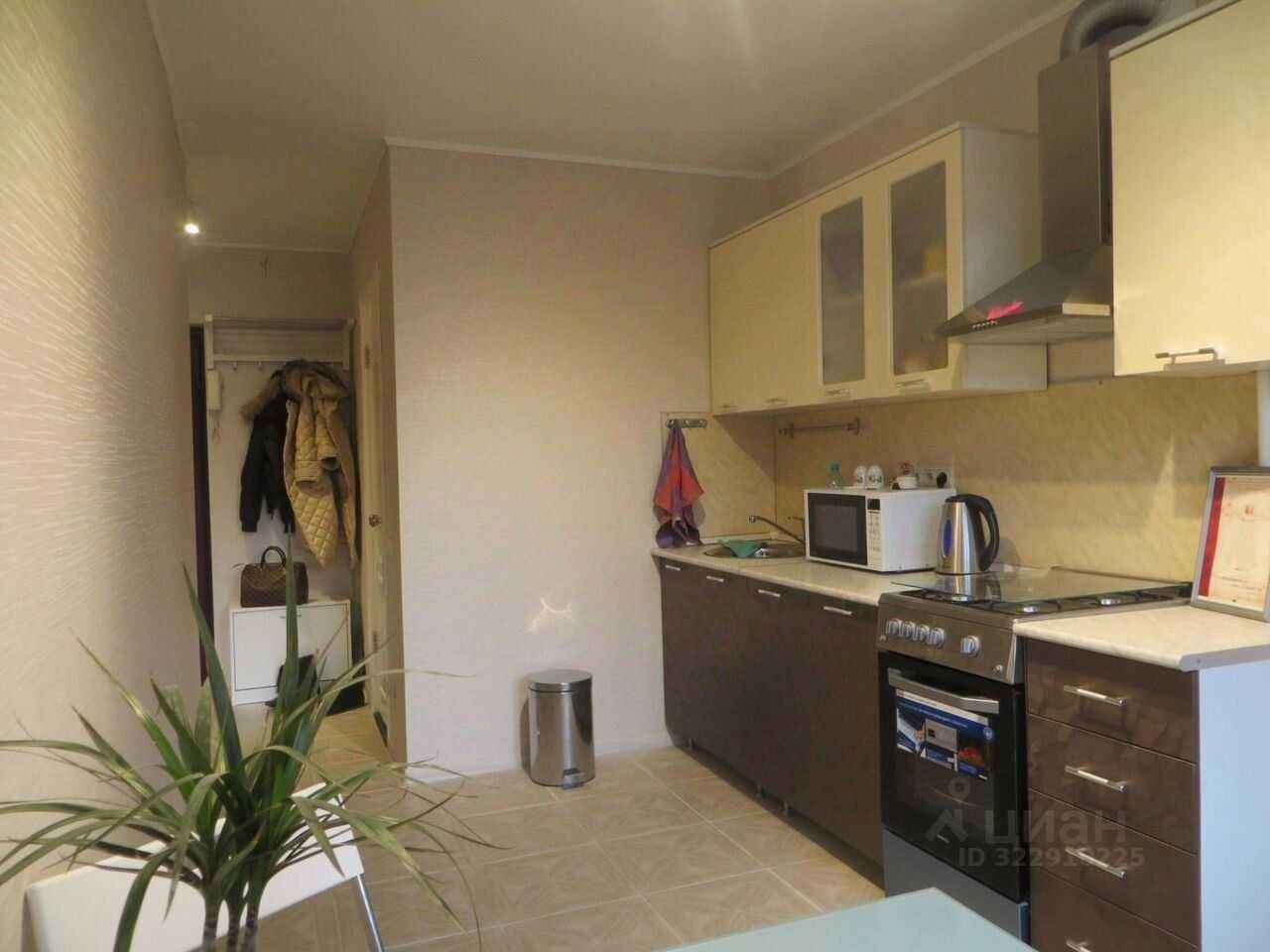 1-комнатная квартира, 38 м²