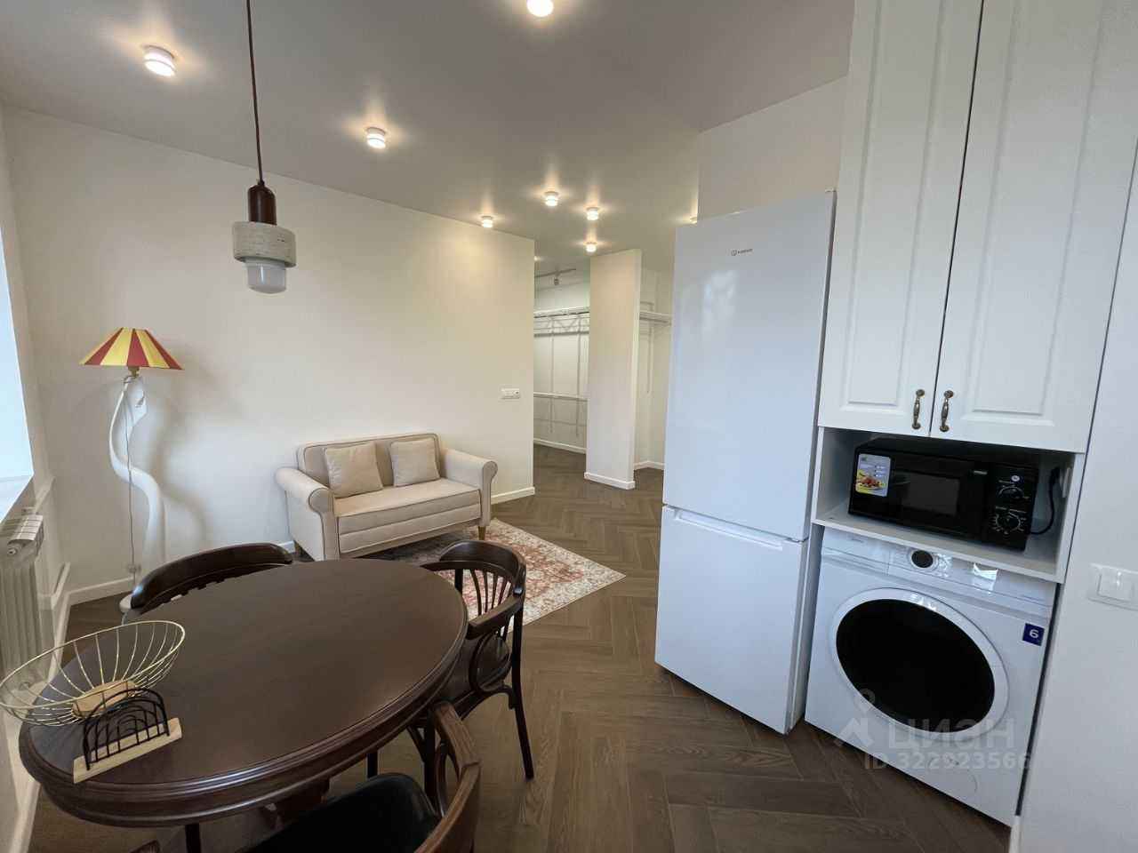 2-комнатная квартира, 56 м² — фотография 3