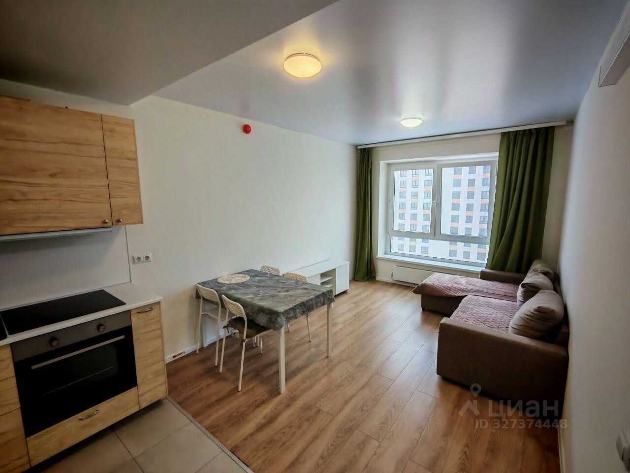 1-комнатная квартира, 38 м² — фотография 2