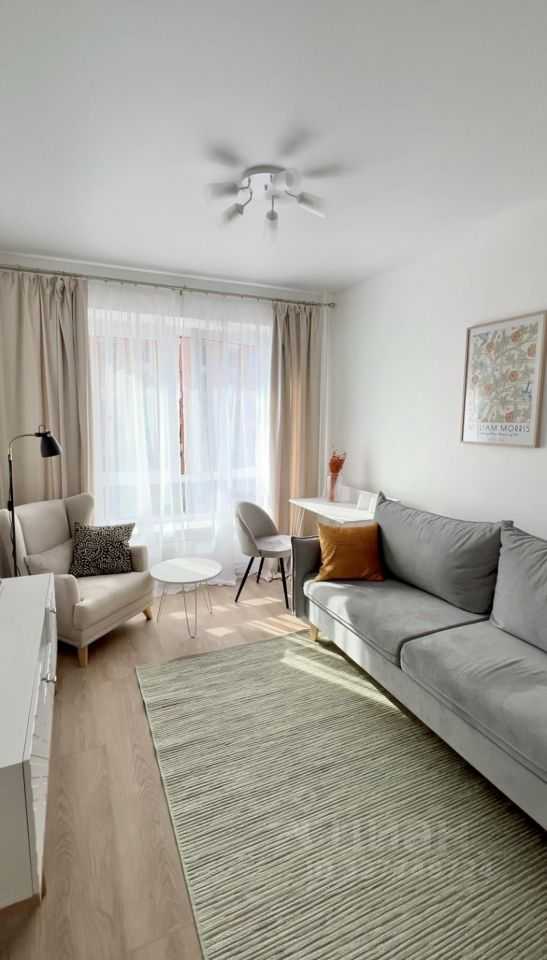 1-комнатная квартира, 33 м² — фотография 2