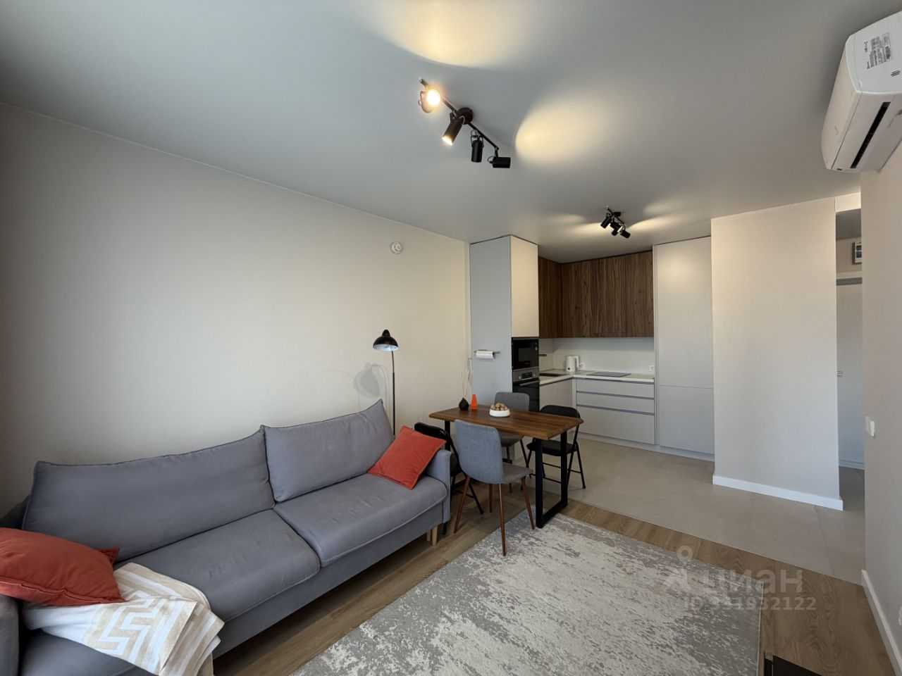 1-комнатная квартира, 35 м² — фотография 2