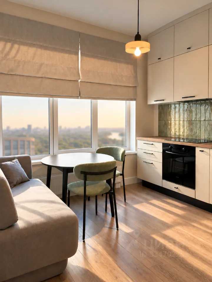 1-комнатная квартира, 35 м²