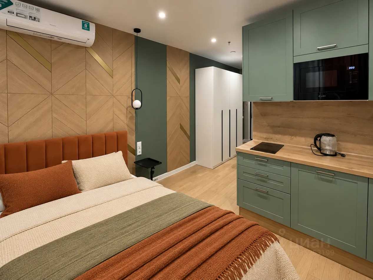 1-комнатная квартира, 22 м²