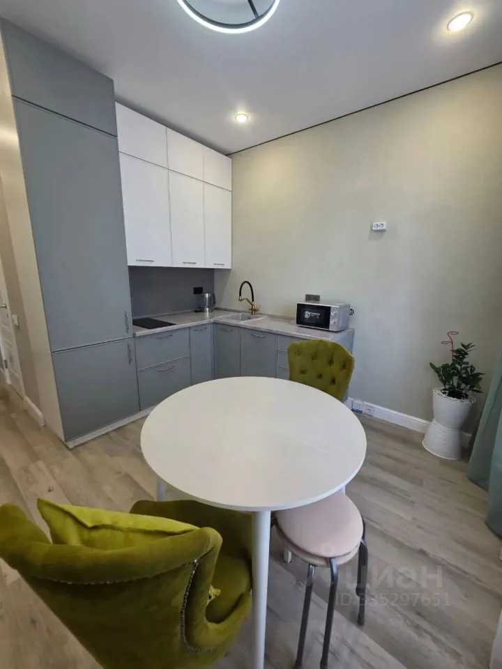 1-комнатная квартира, 33,6 м²