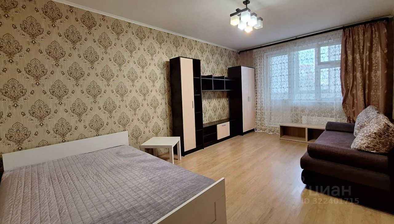 1-комнатная квартира, 39 м² — фотография 3