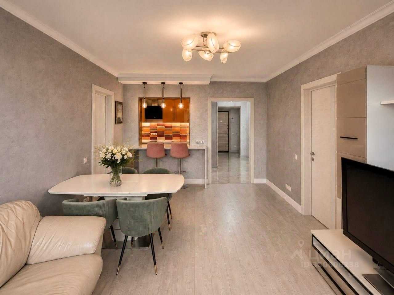3-комнатная квартира, 90 м² — фотография 2