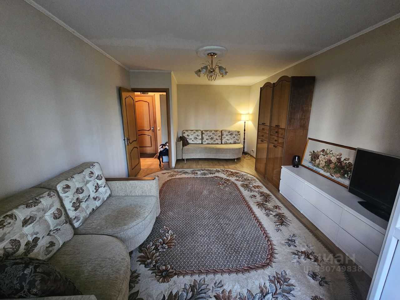 1-комнатная квартира, 35 м²