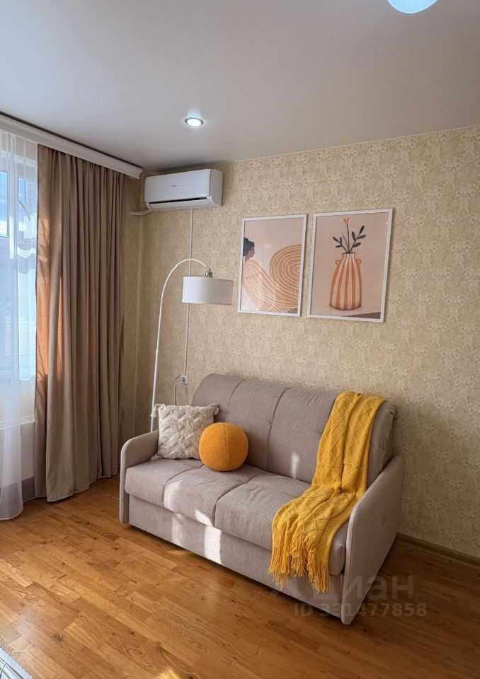 1-комнатная квартира, 39 м²