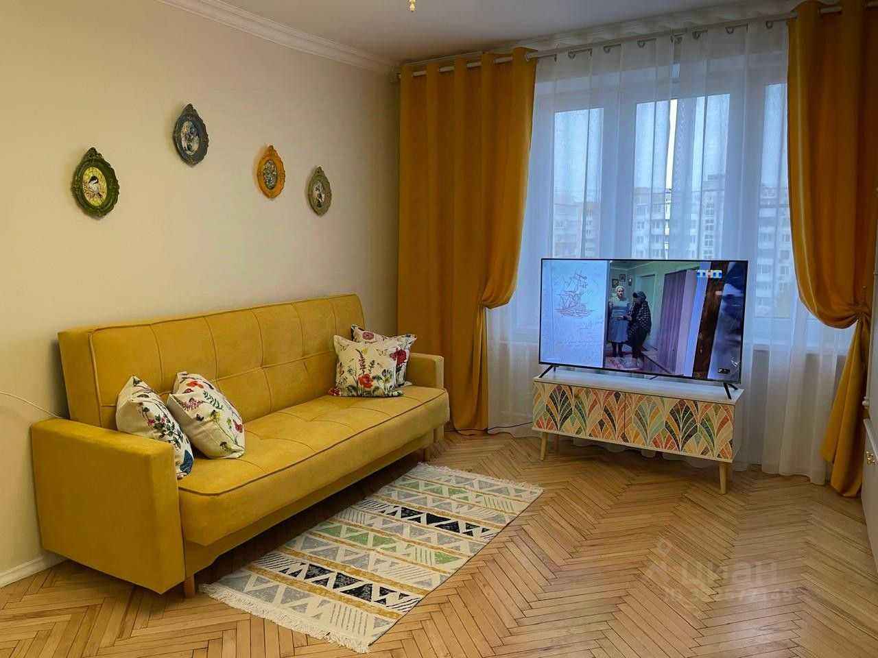 1-комнатная квартира, 34,9 м²