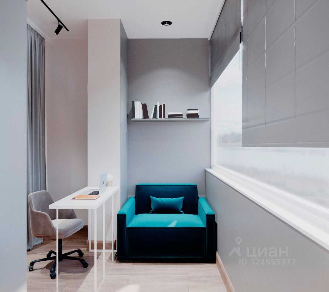1-комнатная квартира, 41 м² — фотография 3