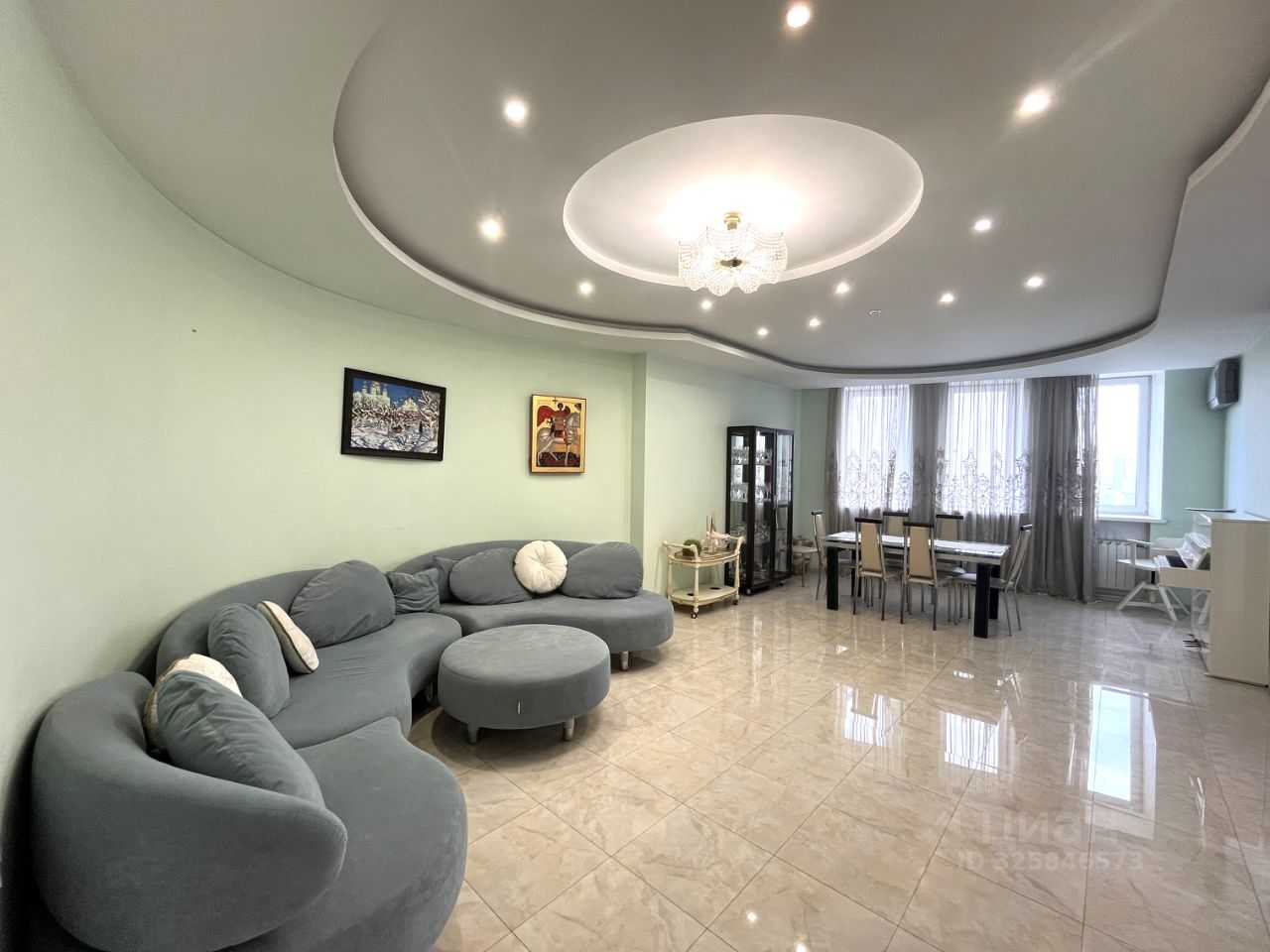 3-комнатная квартира, 119,6 м²