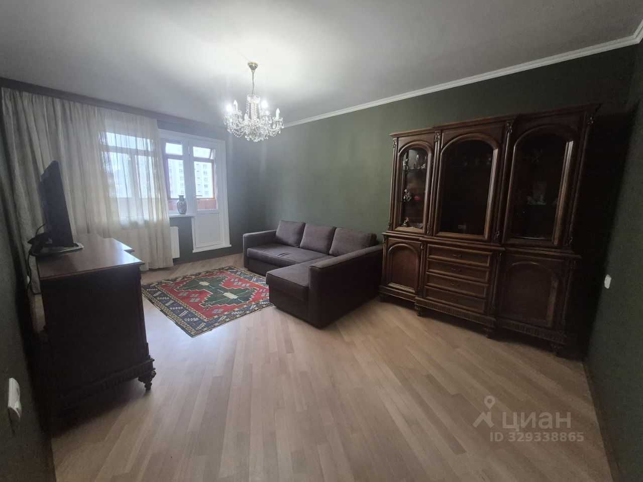 2-комнатная квартира, 58 м²