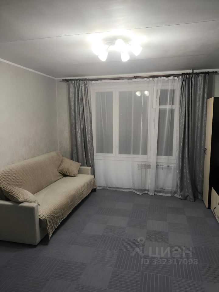 1-комнатная квартира, 35,5 м²