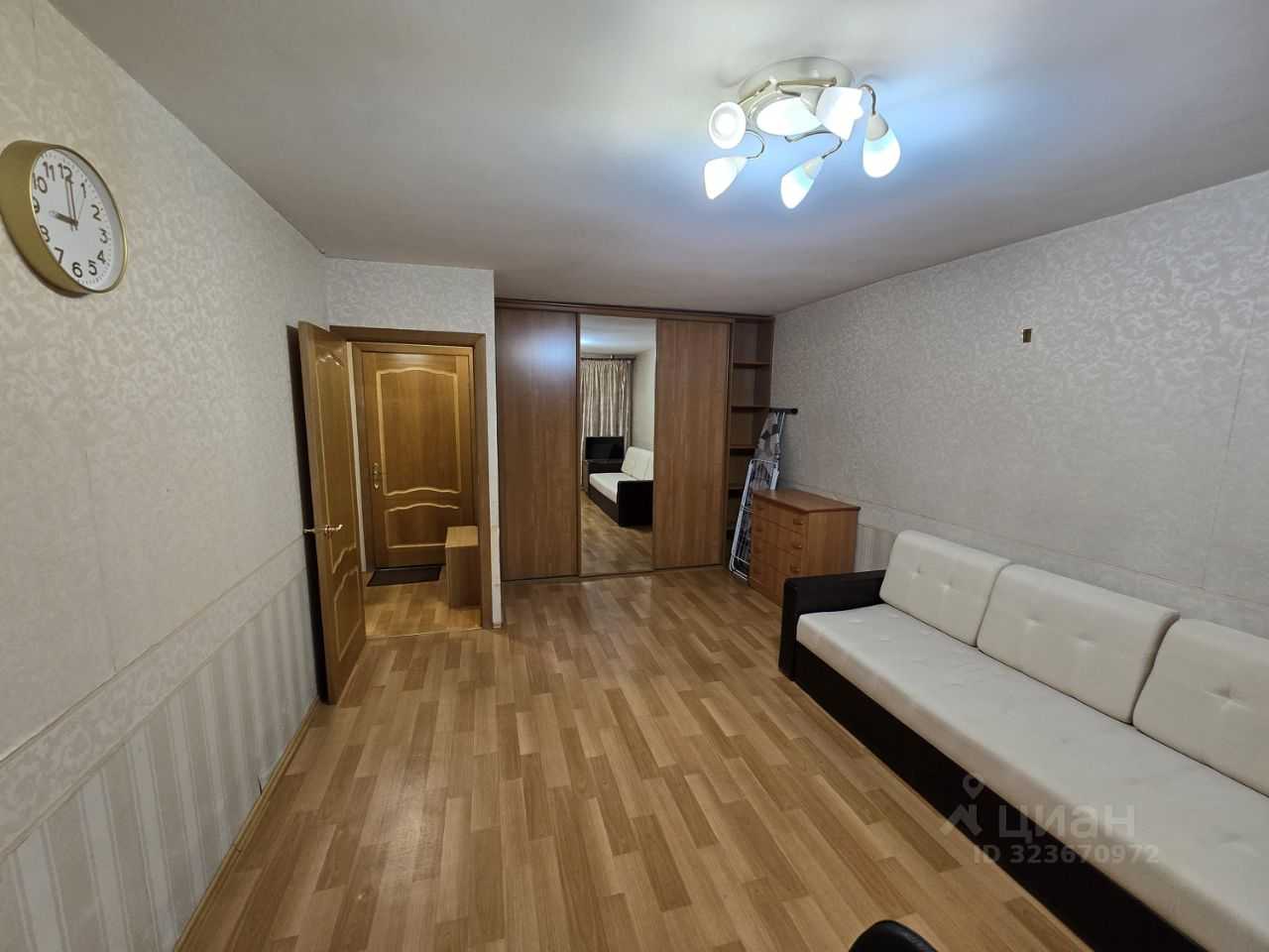 1-комнатная квартира, 35,1 м² — фотография 2