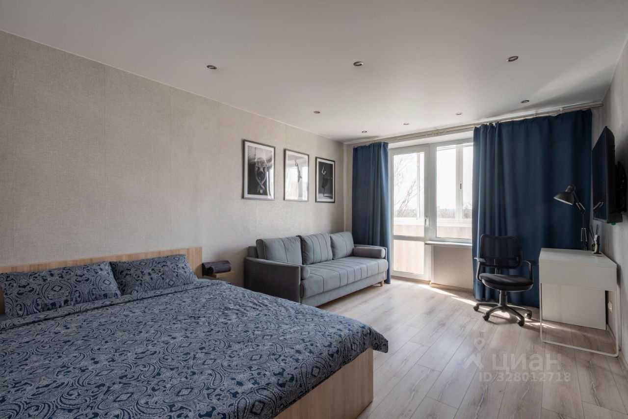 1-комнатная квартира, 35 м²