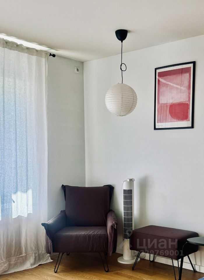 1-комнатная квартира, 35 м²
