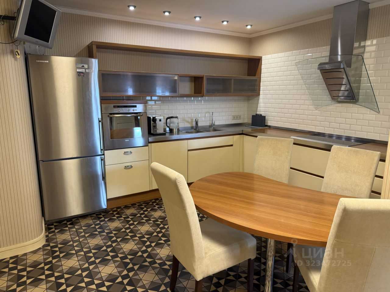 4-комнатная квартира, 121,5 м²