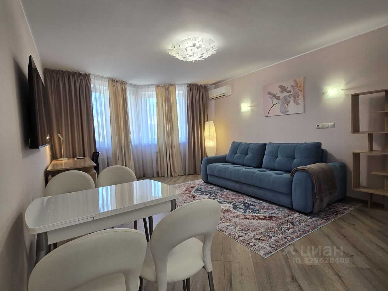 2-комнатная квартира, 55,6 м² — фотография 3