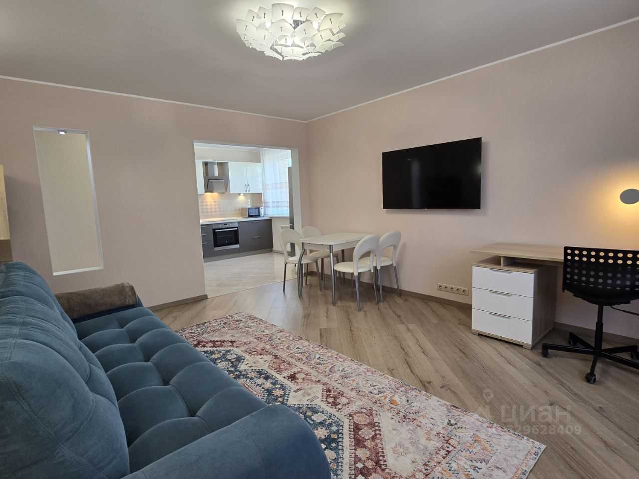 2-комнатная квартира, 55,6 м²