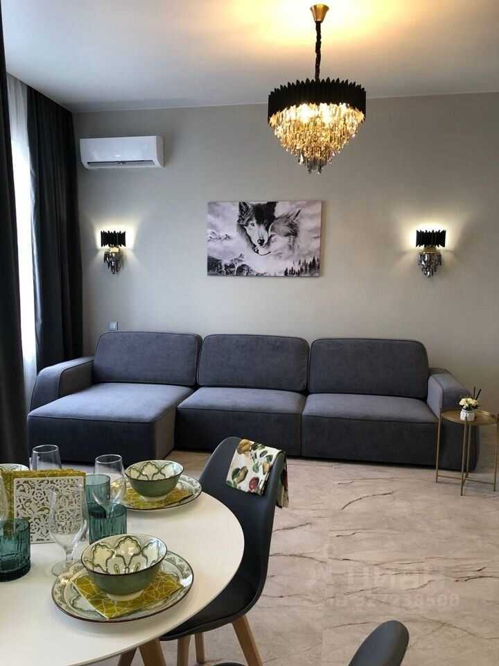 1-комнатная квартира, 57 м²