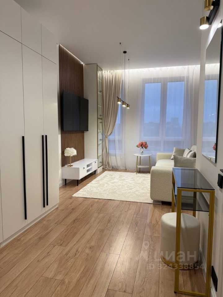 1-комнатная квартира, 35 м²