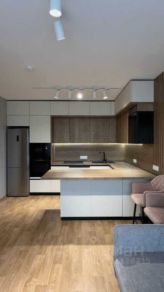 1-комнатная квартира, 45,8 м²