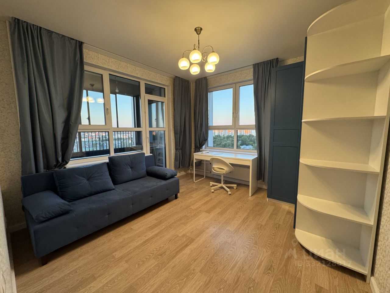 2-комнатная квартира, 56 м²