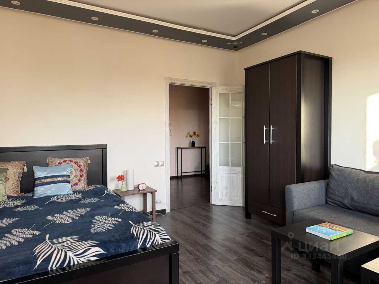 1-комнатная квартира, 43,3 м²
