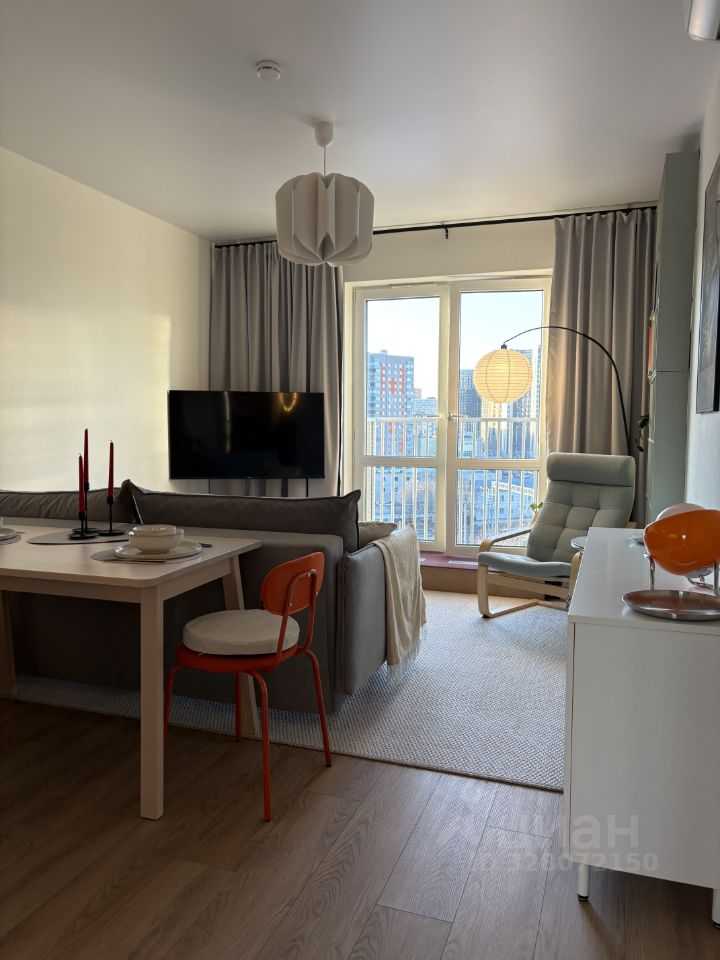 1-комнатная квартира, 41,2 м² — фотография 2